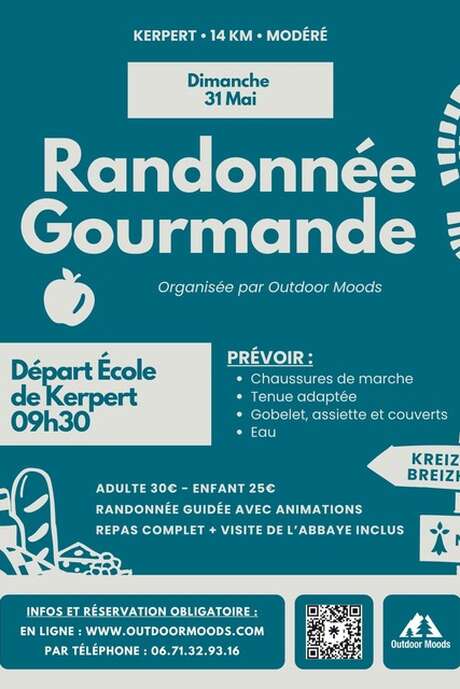 Rando-Gourmande à Kerpert : Au pied de l'Abbaye
