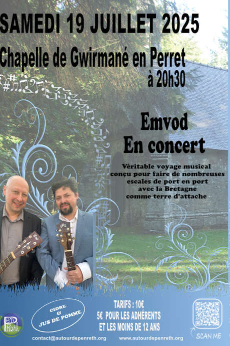 Concert du duo Emvod