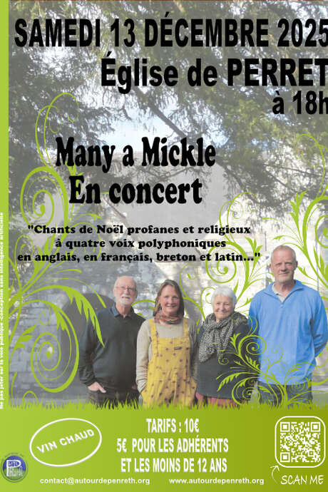 Concert de Noël à Perret : Many a Mickle