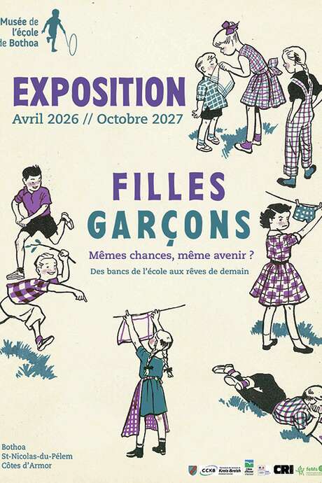 Exposition "Filles, garçons, même avenir ? Des bancs de l'école aux rêves de demain"