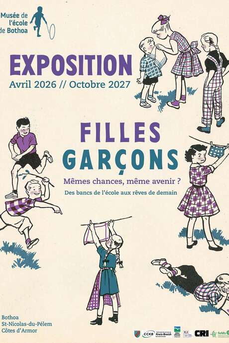 Exposition "Filles, garçons, même avenir ? Des bancs de l'école aux rêves de demain"