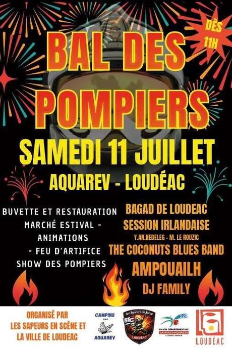 Marché estival et bal des pompiers