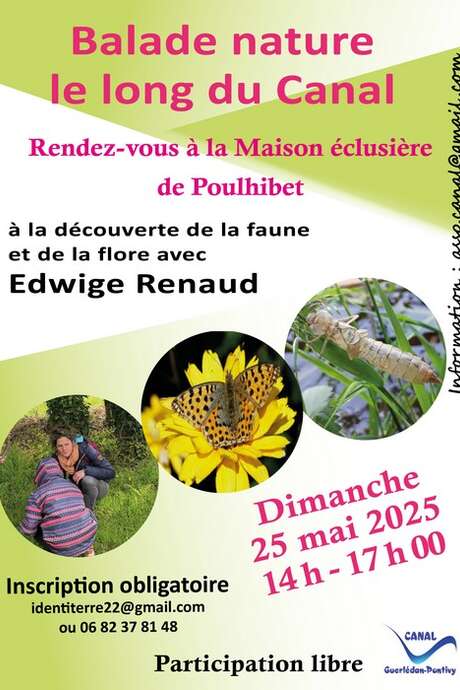 Balade nature le long du canal - A la découverte de la faune et de la flore Balade nature le long du canal - A la découverte de la faune et de la flore