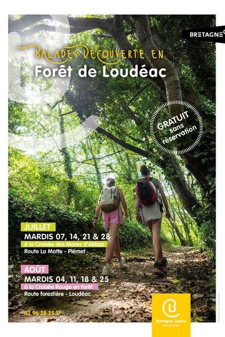 Balade découverte en forêt de Loudéac