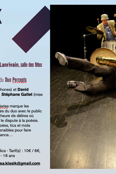 Re-Trouvailleries - Spectacle version tous publics du duo Percepts Re-Trouvailleries - Spectacle version tous publics du duo Percepts