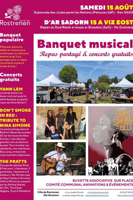 Banquet musical et partagé