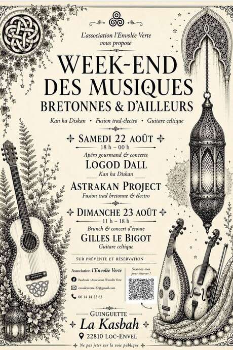 Week-end des musiques bretonnes & d'ailleurs