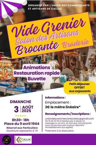 Vide grenier - Brocante