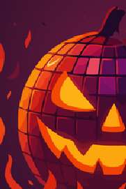 Roller party Halloween