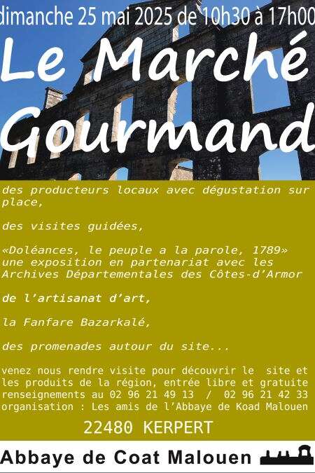 Marché Gourmand à l'Abbaye de Koad Malouen