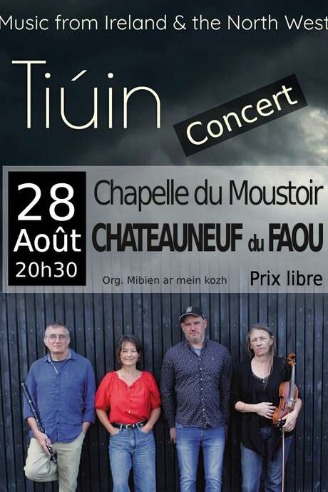 Concert de Tiuin: musique celtique et flamande