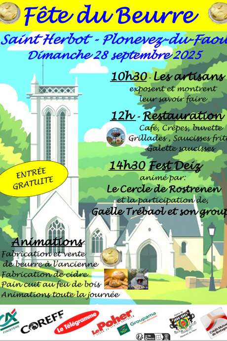 Fête du beurre Saint-Herbot