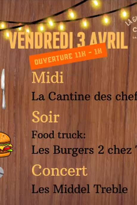 Ouverture de la guinguette: soirée concert