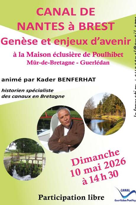 Conférence Canal de Nantes à Brest - Génèse et enjeux d'avenir