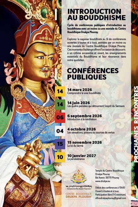 Conférence publique d'introduction au Bouddhisme