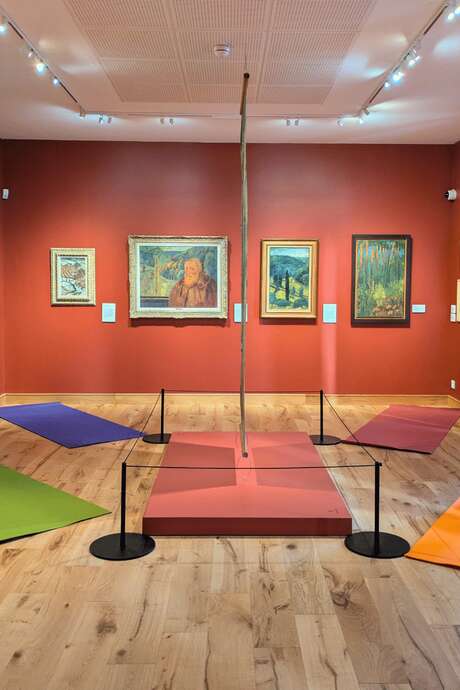 Bien être au musée: Yoga