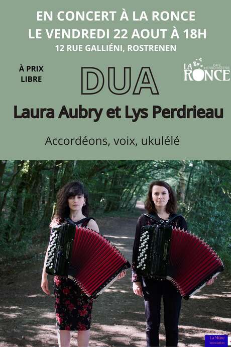 DUA en concert : deux accordéons, deux voix, un uku...