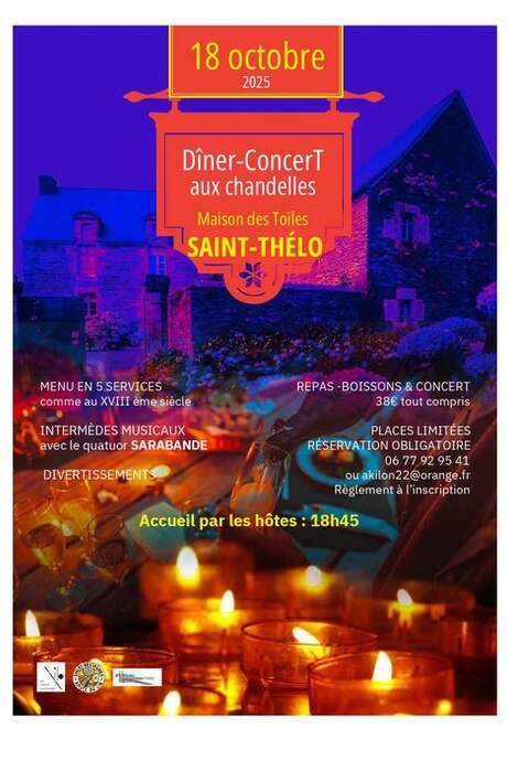 Dîner concert aux chandelles