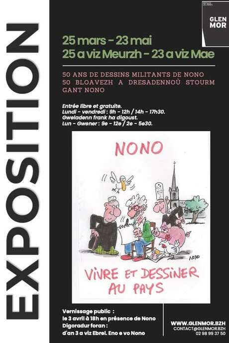 Glenmor : "Nono, 50 ans de dessins"
