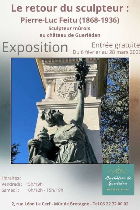 Exposition du sculpteur Pierre-Luc Feitu