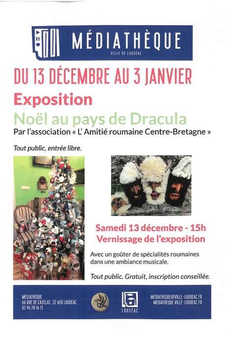 Exposition "Noël au Pays de Dracula"