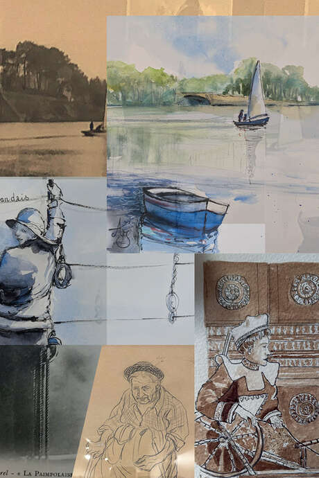 Exposition "urban sketchers"