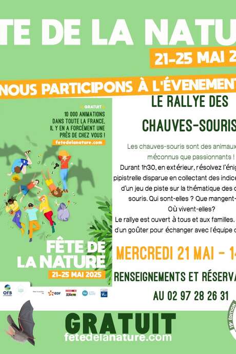 Fête de la Nature - Rallye des chauves-souris