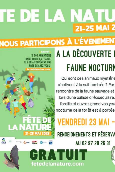Fête de la Nature - Sortie découverte faune nocturne