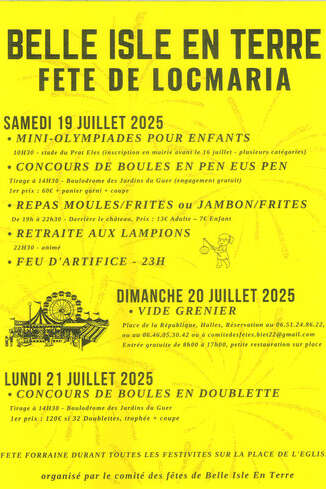 Fête de Locmaria - Concours de boules