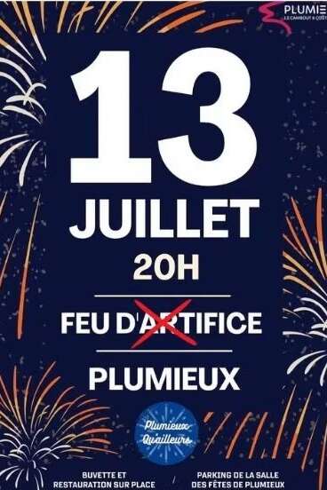 ANNULE - Feu d'artifice