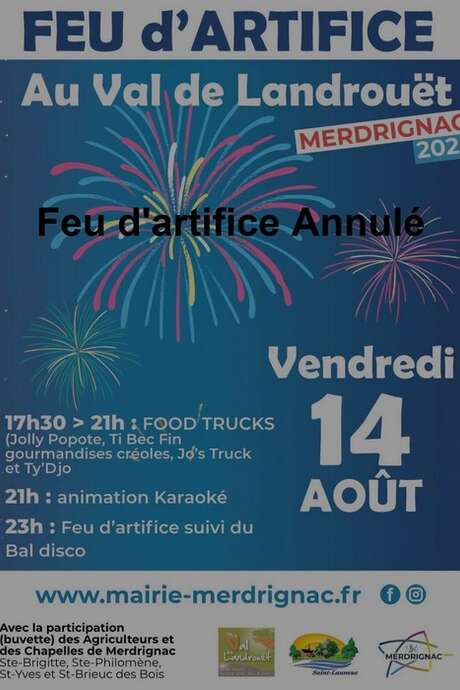 ANNULE - Feu d'artifice