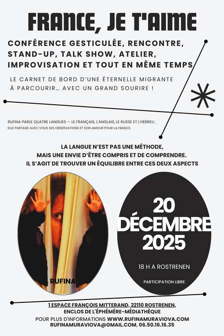 « France, je t'aime », conférence gesticulée