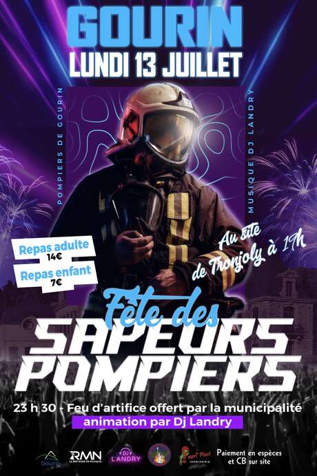 Fêtes de sapeurs pompiers de Gourin