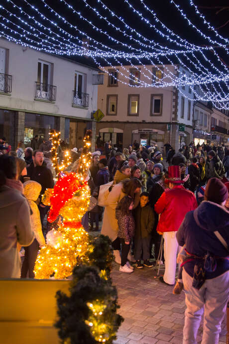 Lancement des illuminations de Noël 2025