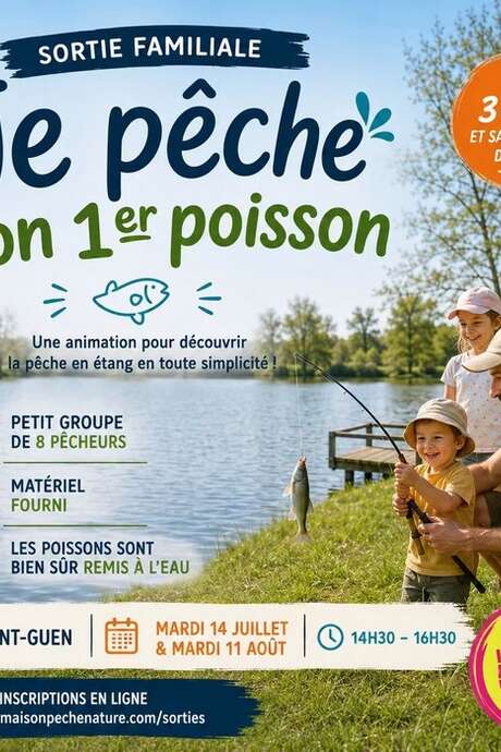 Animation pêche - Je pêche mon premier poisson