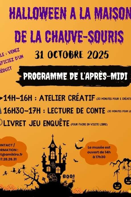 Halloween à la Maison de la chauve-souris
