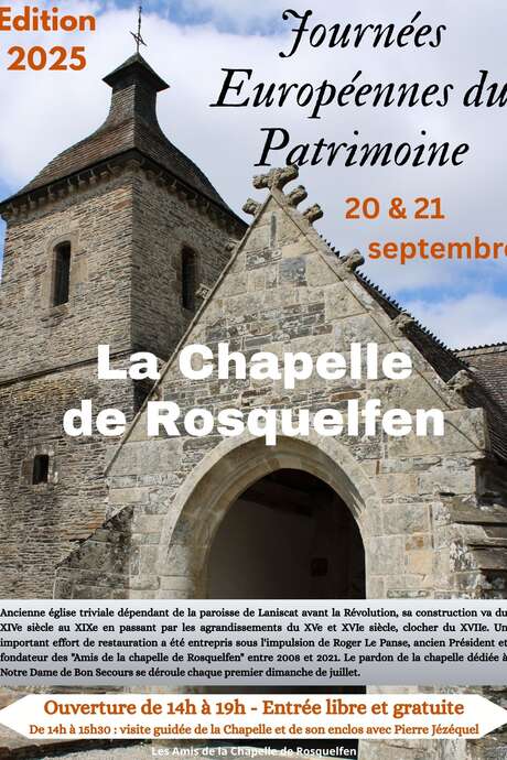 Les Journées du Patrimoine à Rosquelfen