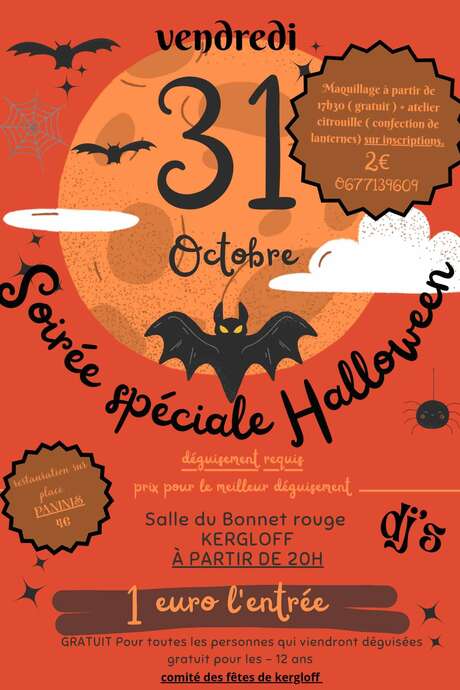Soirée spéciale Halloween