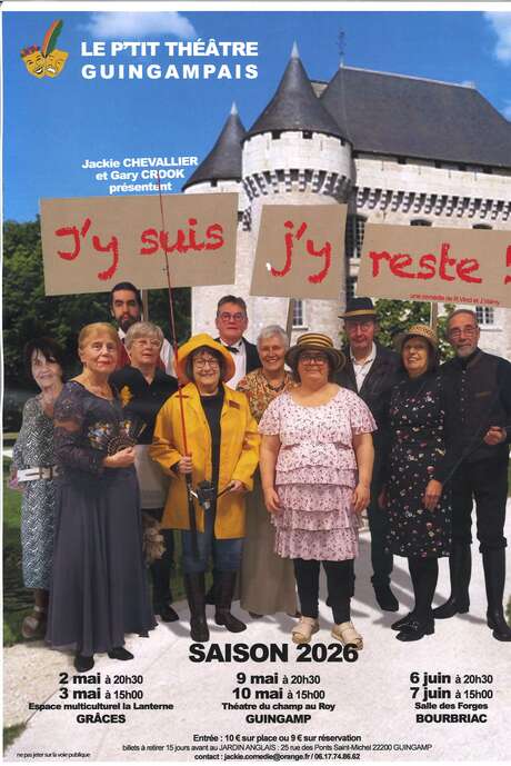 Le P'tit théâtre Guingampais : J'y suis, j'y reste !