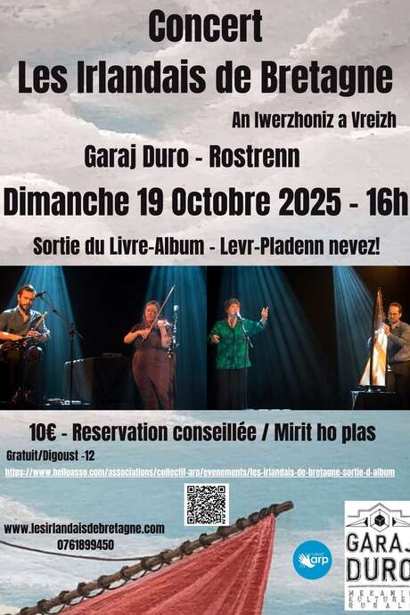 Les Irlandais de Bretagne au Garaj Duro
