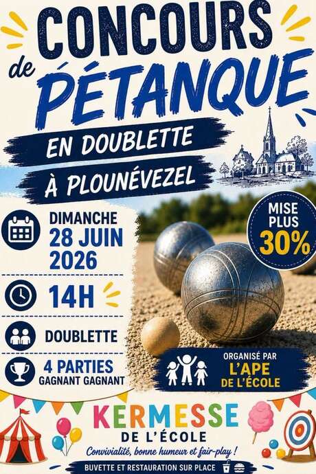 Concours de pétanque