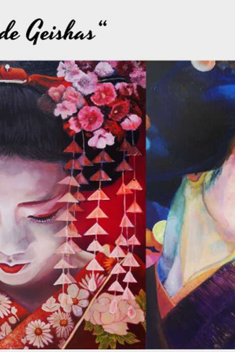 Exposition de peintures : "Portraits de Geishas"