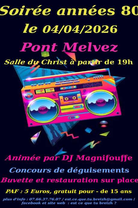 Soirée années 80