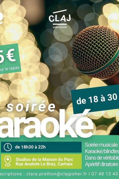Soirée musicale Karaoké & Blindtest