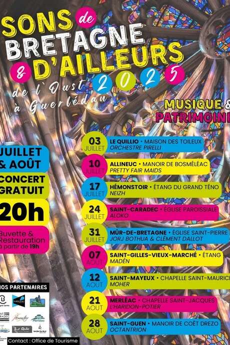 Sons de Bretagne & d'ailleurs de l'Oust à Guerlédan