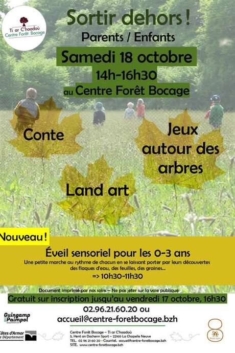 Sortir dehors ! Parents/enfants