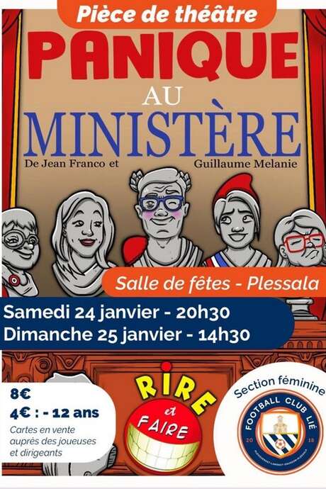 Theâtre - Panique au Ministère