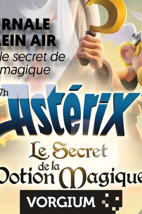 Vorgium : Projection "Astérix et le secret de la potion magique" en plein air