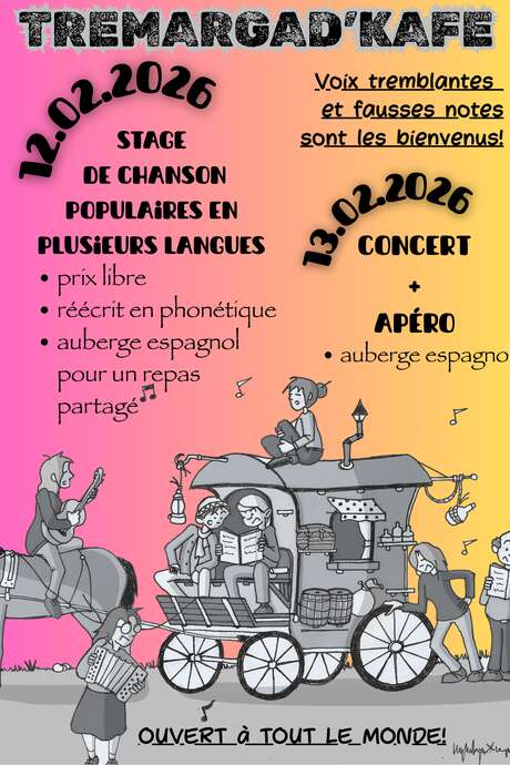 Stage de chansons populaires