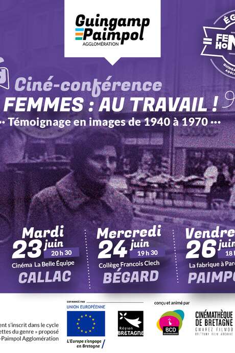 Ciné-conférence Femmes : Au travail !